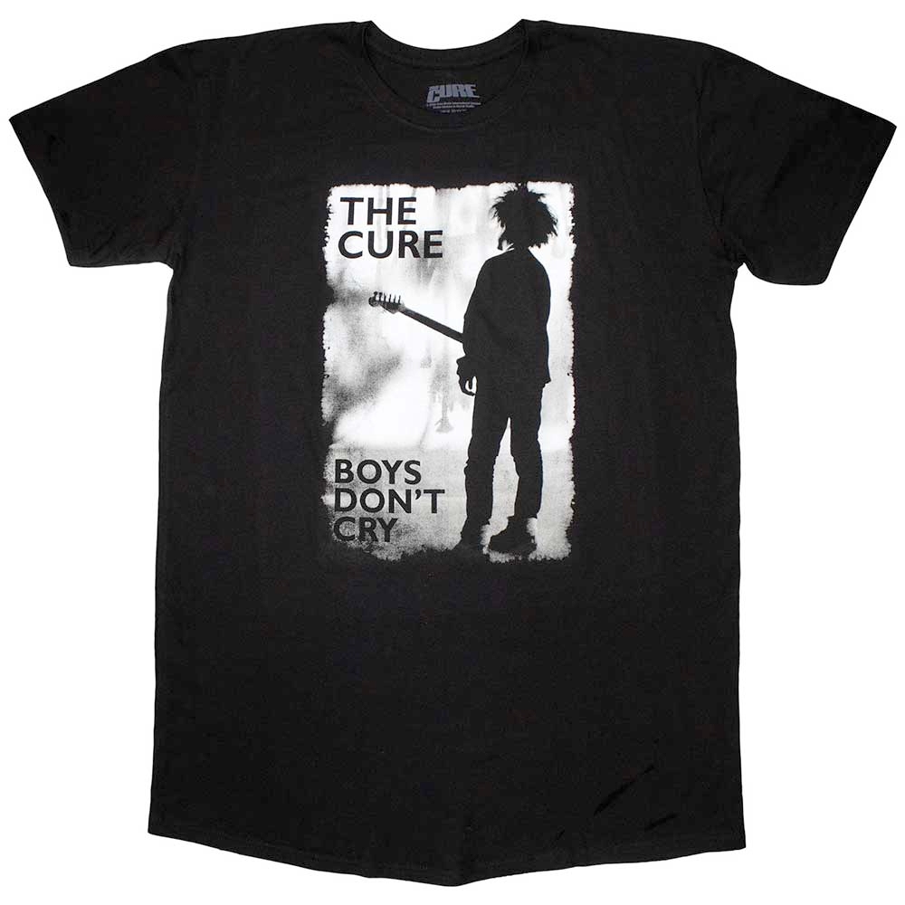 The Cure - Boys Don't Cry Black & White Kurzes Kleid - Schwarz